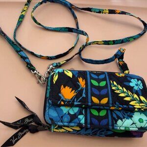 Vera Bradley Quilted Crossbody/Wristlet Wallet